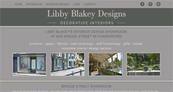 Desktop Screenshot of libbyblakeydesigns.co.uk